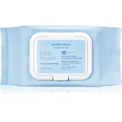 Missha Ultra Hyalon robčki za odstranjevanje ličil s hialuronsko kislino 30 kos