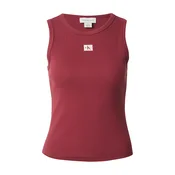 Calvin Klein Jeans Top bordo