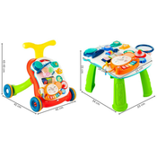 Kikka Boo Guralica za bebe PLAY & GROW 2u1 Crvena