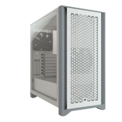 Corsair 4000D Airflow, Midi Tower, PC/osobno racunalo, Bijelo, ATX, EATX, Mikro ATX, Mini-ITX, Plastika, Celik, Kaljeno staklo, Igranje