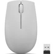 Lenovo miš 300 Wireless Compact (Cloud Grey) s baterijom