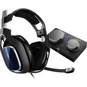 Astro Igrace naglavne slušalice sa mikrofonom 3,5 mm prikljucak, USB Sa vrpcom Astro Gaming A40 TR + MixAmp Pro Preko ušiju Crna, Plav