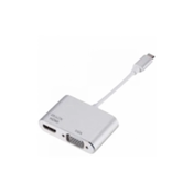 Stars Solutions Adapter, USB - C na HDMI, VGA, Sivi