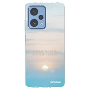 Silikonski prozorni ovitek za Xiaomi Redmi Note 12 Pro 5G - COLD SKIES