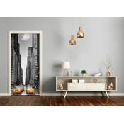 tulup.si Tapete na vratih New york taksiji 75x205 cm