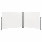 vidaXL vidaXL Zložljiva stranska tenda krem 170x1000 cm, (20966410)