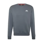 ALPHA INDUSTRIES Majica dimno modra/bela