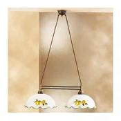 Kolarz 731.82.117 - Luster na sajli NONNA 2xE27/75W/230V, boja limuna