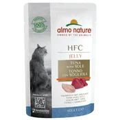 Almo Nature HFC Jelly vrečke 24 x 55 g Tuna & morski list