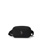 Polo Ralph Lauren Torbica za okrog pasu črna/srebrna