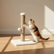 Grebalica za macke Paws & Whiskers, bijela