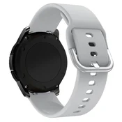HURTEL Silikonski pašček za pametno uro univerzalni 20 mm siv TYS