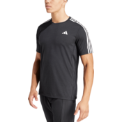ADIDAS PERFORMANCE Tehnicka sportska majica Own The Run, crna / prljavo bijela