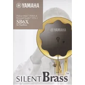 YAMAHA SB-6X silent brass dušilec