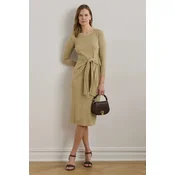 LAUREN RALPH LAUREN Vsakodnevna obleka 200973598001 Bež Slim Fit