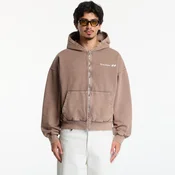 Mikina TwoJeys Icon Full-Zip Bodega Brown Brown XS