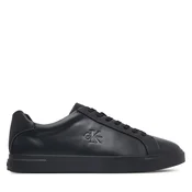 Calvin Klein Superge Low Prof Cupsole Lth HM0HM02123 Črna