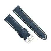 Kožni kaiš Diloy 22mm DIL376.5 Teget boja
