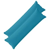 vidaXL Prevleka za blazino 2 kos HOUTEN Svetlo modra 40 x 145 cm