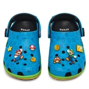 Natikači Crocs Super Mario Core Classic Clog Kids 212140 Pisana