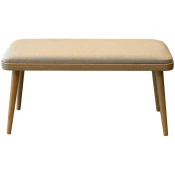Hanah Home Klupa Vina Mini 0701, 90x46x33 cm, Krem