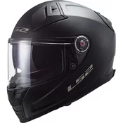 Integralna motociklistička kaciga LS2 FF811 Vector II, jednobojna crna mat