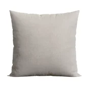 shumee Milas dekorativna prevleka za vzglavnik gladka siva 40x40 cm