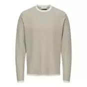 Only & Sons Pulover Timmy greige