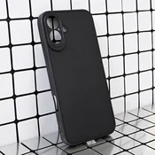 TERACELL Maska za iPhone 16 Plus 3D Camera, Crna