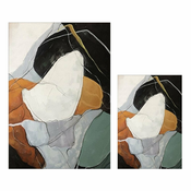 Komplet 2 kopalniških preprog Mila Home Post Modern Art