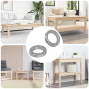 Užicasti zamašnjak 2 pcs Bijelo 13 x 1 mm Željezo