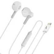 OEM USB-C žične slušalke z večfunkcijskimi gumbi, Akashi - bele, (5000231649)