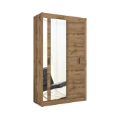 Ormar s ogledalom SABRINA 120x215 cm hrast woltan