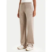 Guess Spodnji del trenirke V3BB26 K0232 Bež Regular Fit