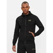 EA7 Emporio Armani Jopa na zadrgo  zlata / črna
