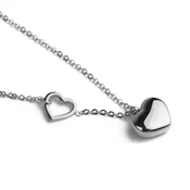 VUCH Inlove Silver Necklace