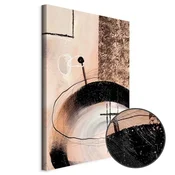 Slika - Art of Shapes (1-part) - Hand-Painted Abstract Artwork 60x90