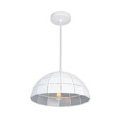 Top Light Apolo 30B - Luster na sajli 1xE27/40W/230V bela/srebrna