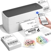 INF Bluetooth termični tiskalnik 203 dpi 150mm/s 108mm USB+BT Labelife White+Black, (5000309295)