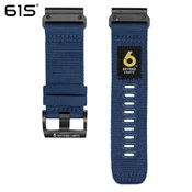 INF Modri najlonski pašček za uro s hitro sprostitvijo, združljiv z Garmin Fenix 26 mm, (5000085487)