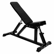 Black Line Adjustable Bench – nastavljiva fitnes klop | Odklepite potencial vadbe z nastavljivo klopjo!