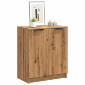 shumee vidaXL Omarica za čevlje artisian hrast 59x35x70 cm inženirski les