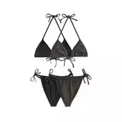 The Set Bikini  antracit / črna