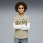 PUMA Essentials Camo Tee Youth, Clothing, Pebble Gray, 5-6Y