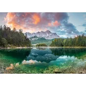 Ravensburger - Puzzle Zugspitze ob jezeru Eibsee - 1 000 kosov