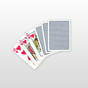 Copag Regular Face Poker Karte 100% plasticne - Plave ( 104001334 )