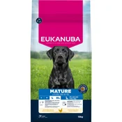 Eukanuba Premium Nutrition Mature Large & Giant Breed piletina - 2 x 15 kg