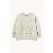 Tinycottons pulover otroški bombažen TINY TEA ROOM GRAPHIC SWEATSHIRT
