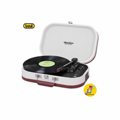 TREVI TT 1020 SALLY BT Prenosni gramofon s tehnologijo Bluetooth, USB, AUX-IN, RCA, bež (beige)