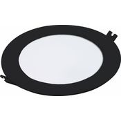 Rabalux Plafonjera Shaun2, 12W, 4000K, Okrugla, Crna